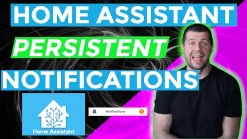 Home Assistant persistent notification thumbnail
