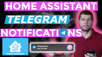 Home Assistant Telegram notification thumbnail