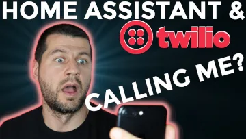 I'm looking at my phone and I Can't believe that home assistant is calling me using twilio