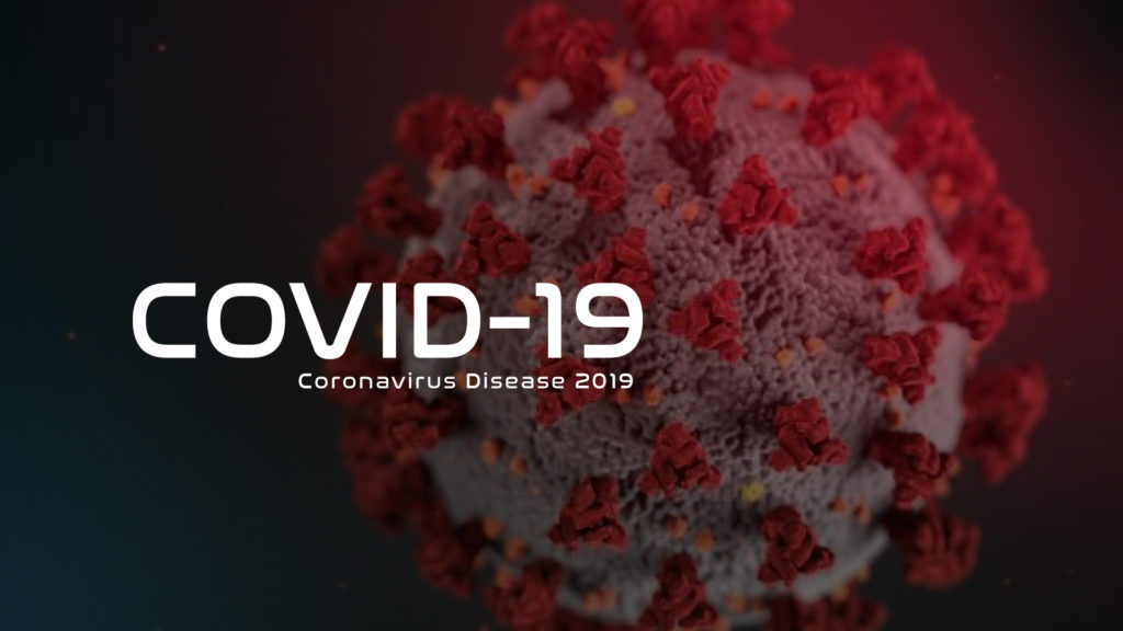 Coronavirus (COVID-19) virus under microscope