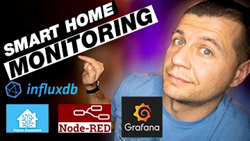 Me showing smart home monitoring