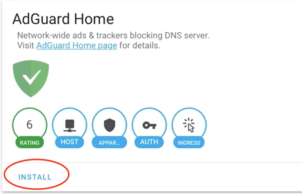 home assistant adguard