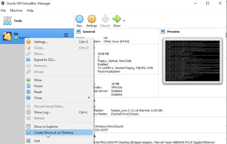 Home Assistant on Windows using VirtualBox Guide - Kiril Peyanski's Blog