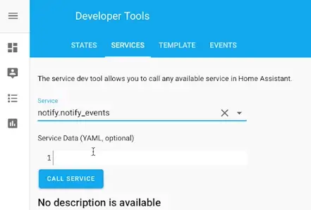 Notify.service available in Home Assistant
