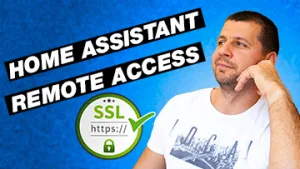 Me and home assistant remote access label
