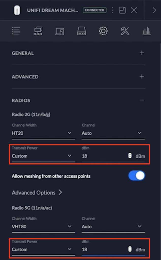 Optimize UniFi Transmit Power Settings for better Wi-Fi experience.