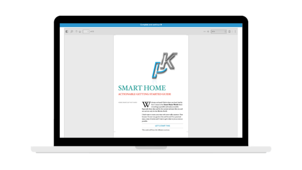 Laptop with Smart Home Getting Started Actionable Guide