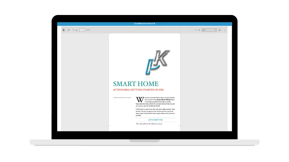 SMART HOME Getting Started Actionable Guide