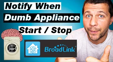 Me with thumbs up and notify when dumb appliance start stop label