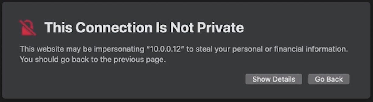 No SSL certificate in Nextcloud leads to such warnings