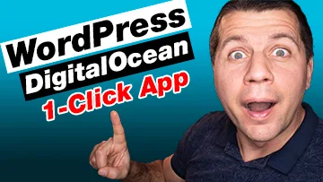 Kiril Peyanski pointing at wordpress digitaloceand 1-click app labels