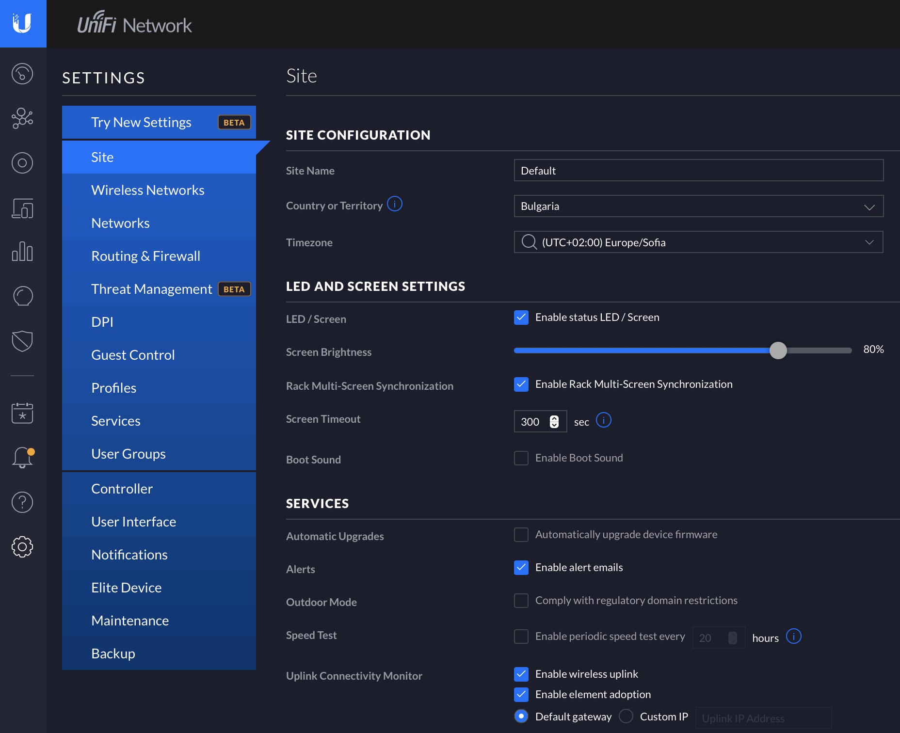 UniFi Controller Classic View