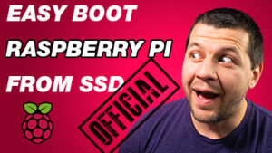 Kiril Peyanski's looking at easy boot raspberry pi from SSD official label