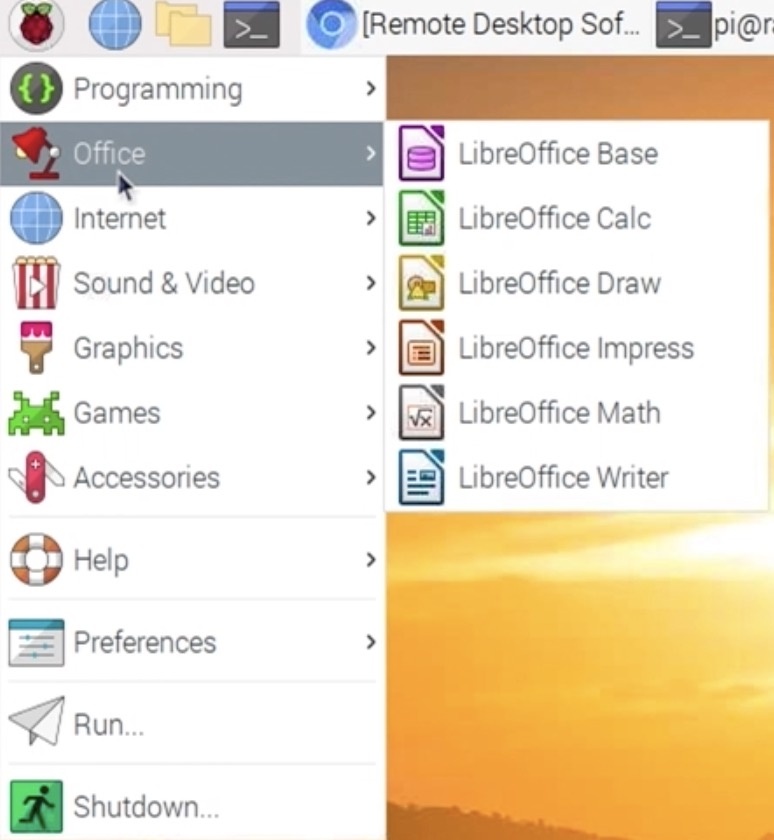 An office suit is a must for Raspberry Pi Home office