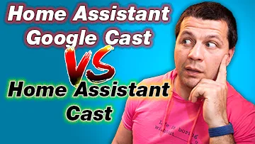 Home Assistant Google Cast vs Home Assistant Cast and Kiril Peyanski looking at the tabels