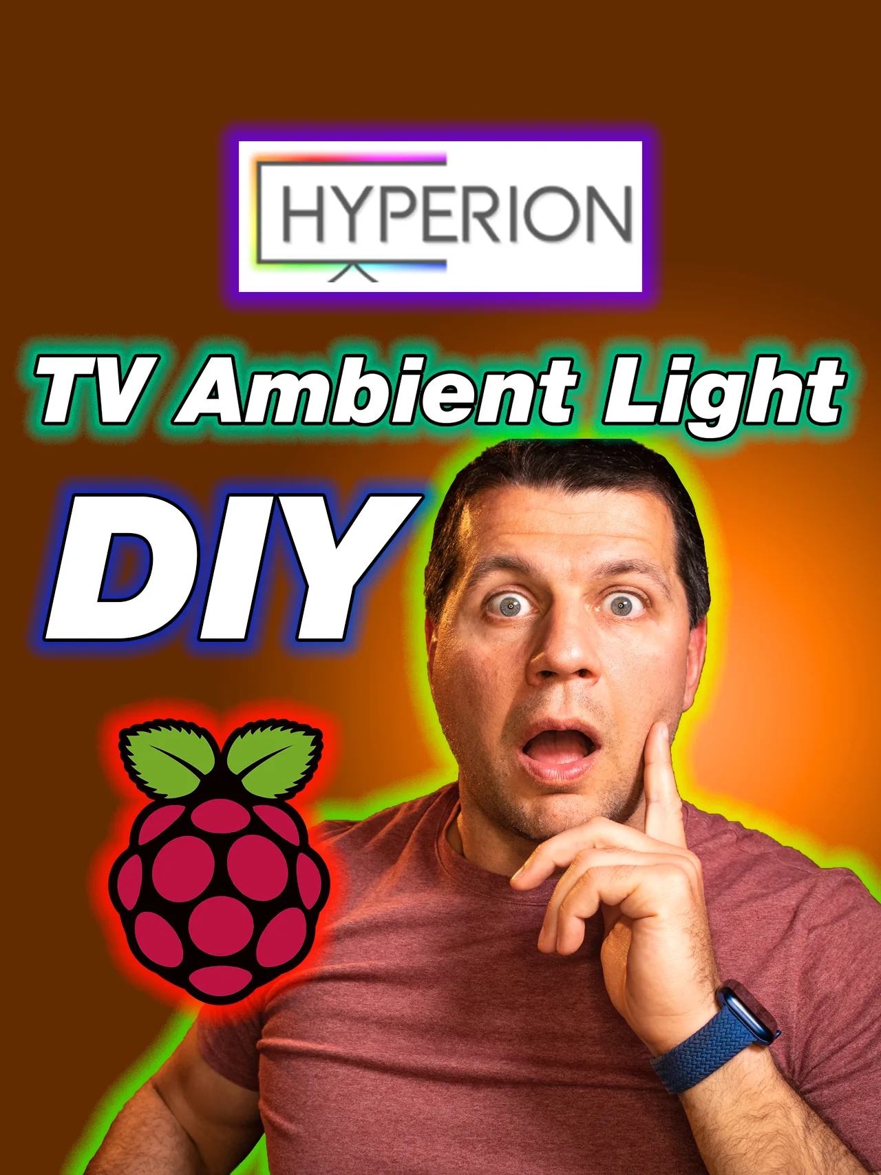 Kiril Peyanski amazed from the tv ambient light with raspberry pi and hyperion