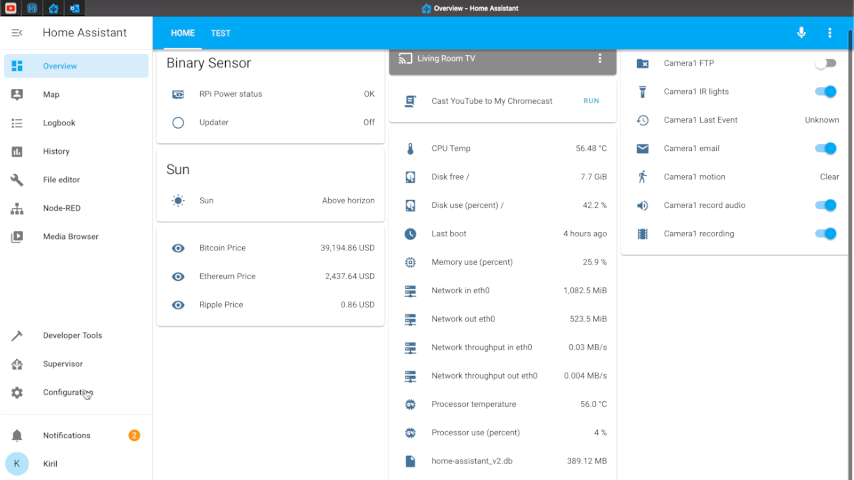 Home Assistant Hyperion Integration step-by-step