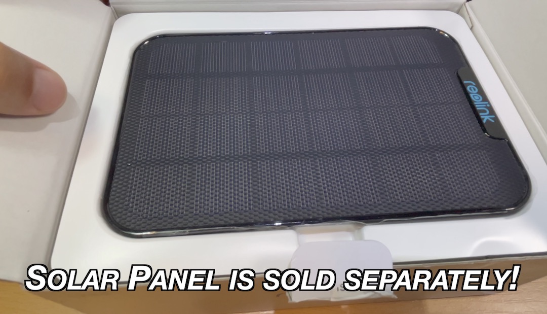 Reolink Solar Panel (sold separately)