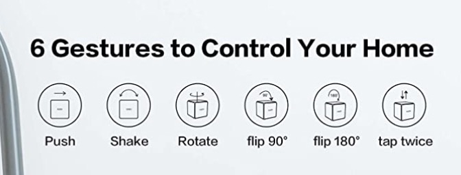 6 gestures that Aqara Cube support and can be programmed as you wish