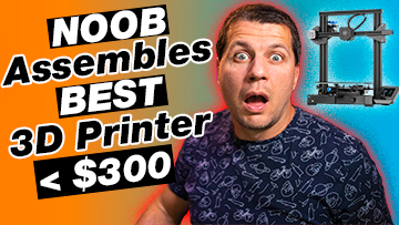 Noob assembles best 3d printer