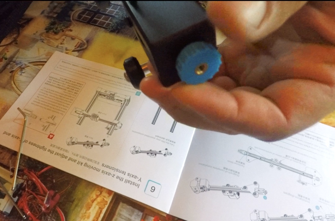 X-axis tensioner