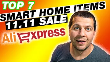 Smart Home Items 11.11 SALE AliExpress labels and Kiril Peyanski