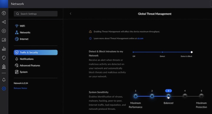 How to enable Detect and Block Intrusions in UniFi