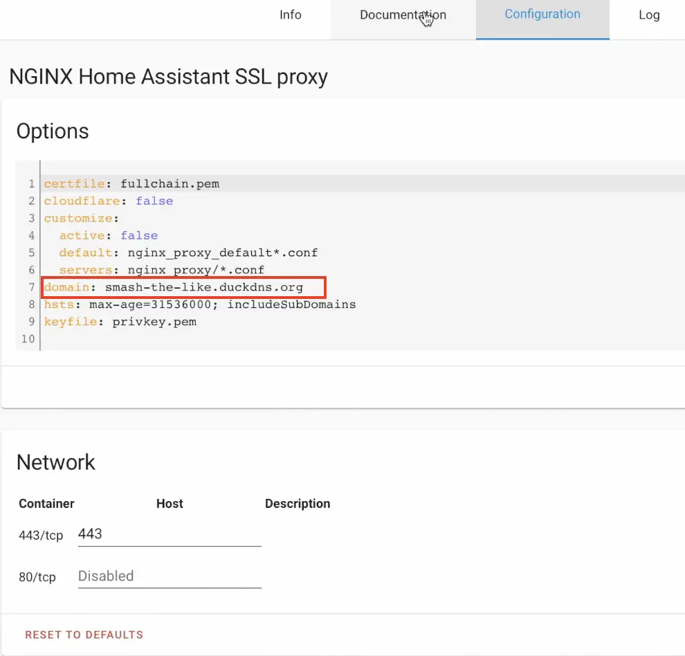 Home Assistant Remote Access using NGINX reverse proxy in progress