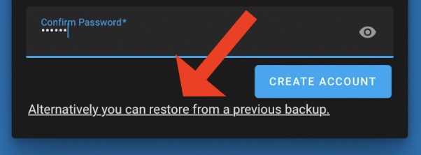 Restore previous backup during Home Assistant Onboarding