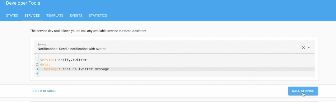 Home Assistant Twitter Integration (HOW-TO) 1
