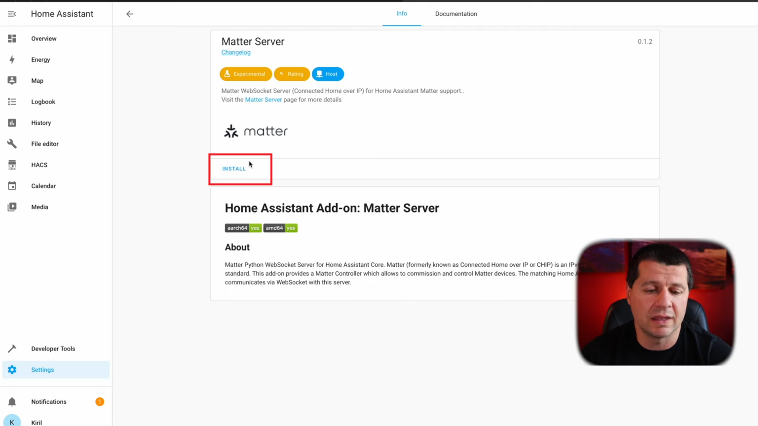 How to test Matter standard in Home Assistant Kiril Peyanski