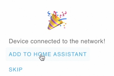 Add ESP Muse in Home Assistant