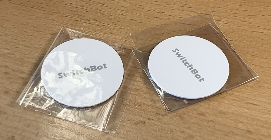 2x SwitchBot Tags are also included in the package
