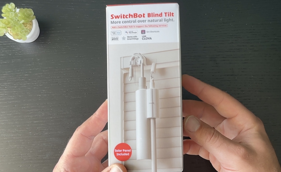 SwitchBot Blind Tilt unboxed