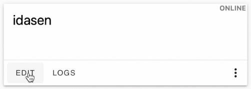 Editing the IDASEN ESPHome configuration