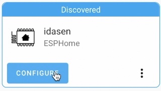Auto-discovered ESPHome Idasen device