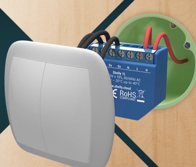 Make your lights smart by hiding the smart relay behind the regular/dumb light switch