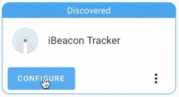 Automatic discovery of compatible iBeacons by Home Assistant is quite possible 