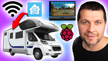 Camper Alcoven with wifi, home assistant and backup camera images + Kiril Peyanski aside