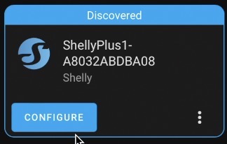 Auto Discovered Shelly Generation 2 device