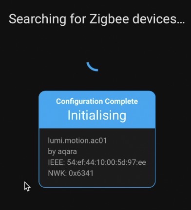 Automatic configuring Zigbee device using the ZHA integration