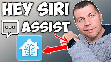 Hey Siri Assist label and Kiril Peyanski Home Assistant and Apple Watch