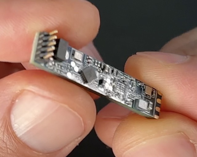 The LD2410B model comes with small pins where LD2410C is with bigger ones