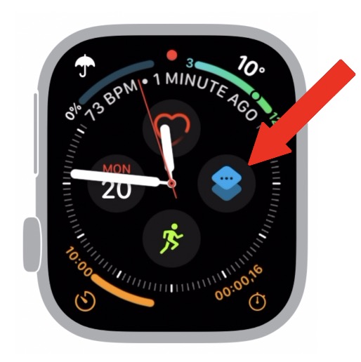 Assist complication on Apple Watch
