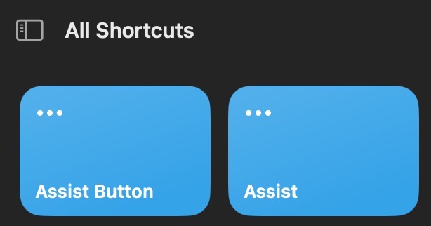 Assist Button & Assist Shortcuts 