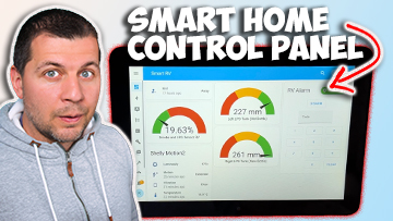 Kiril Peyanski, Smart Home Control Panel Label and Fire HD 8 tablet