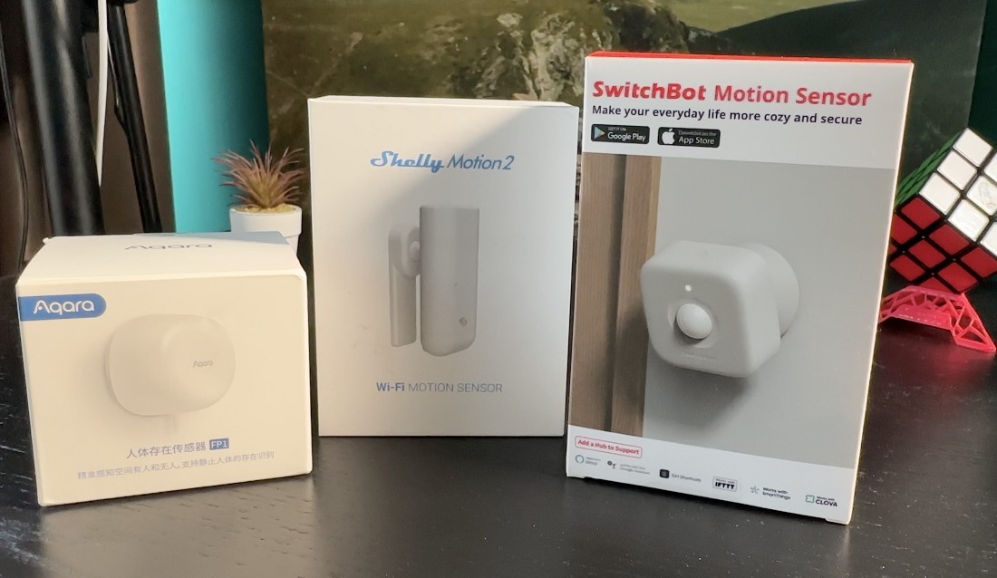 Aqara FP1, Shelly Motion 2 & SwitchBot Motion Sensors are just small part of what is possible to be added in on Home Assistant Alarm System