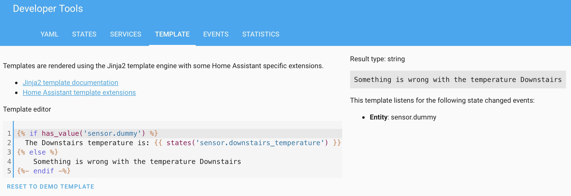 Testing the has_value function in Home Assistant 2023.4