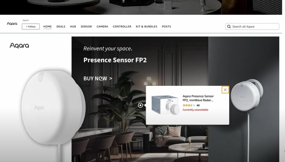 Buying Aqara Presence Sensor FP2