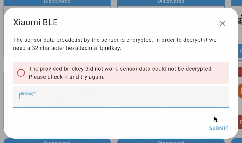 BIND key sometimes is not accepted by the native Home Assistant integration